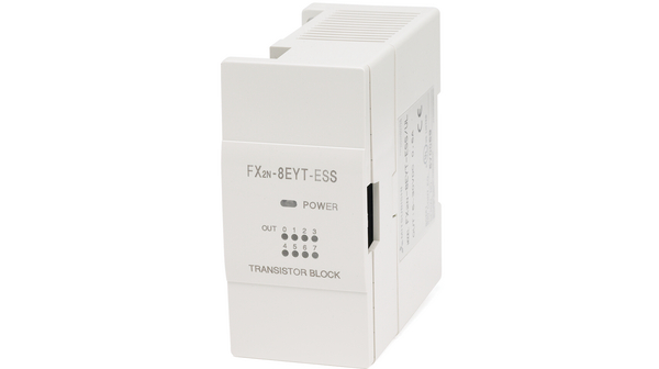 Mitsubishi PLC, FX2N Modular extension unit; 8 transistor outputs  [FX2N-8EYT-ESS/UL]