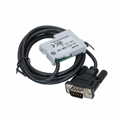 Mitsubishi PLC Alpa Series Communication interface cable for Modems and HMIs_ [AL2-GSM-CAB]