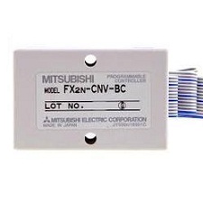 Mitsubishi PLC Melsec FX2N Adapter to allow 2 row mounting of FX3 systems (requires additional cables, ex. FX0N-65EC)_ [FX2N-CNV-BC]