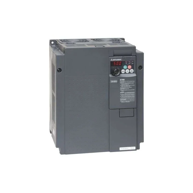 Mitsubishi VFD E700_ Inverter; Rated Power: 5,5kW; 3x380-480V; Rated Current: 12A@50°C; IP20_ [FR-E740-120SC-EC]