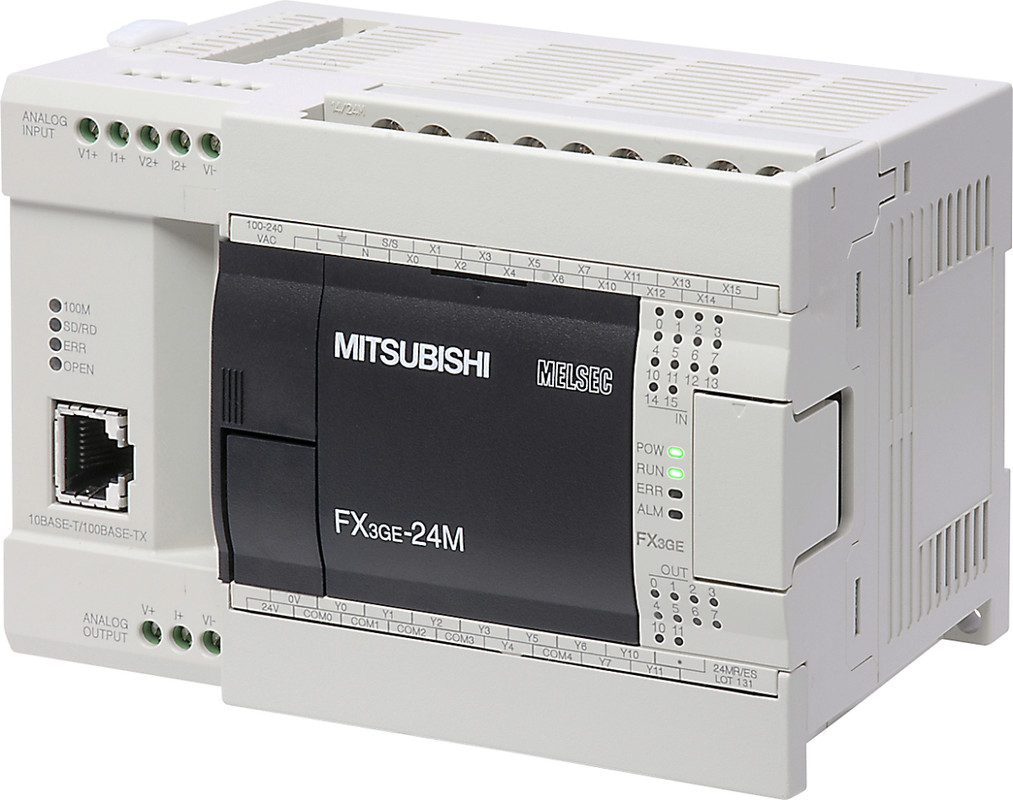 Mitsubishi PLC Melsec FX3G [FX3GE-24MT/ES]
