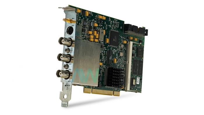 National Instruments Ethernet Switch --_ The PCI-5112 is a Digital Oscilloscope board. This is a product from National Instruments. The bandwidth of this device is up to 100 MHz. The NI PCI-5112 also has a real time sample rate up to 100 MS/s. The NI PCI-5112 comes with two on board sample memory options. The first option is 16 MB per channel (Part number: 778076-01)_ [778076-01]