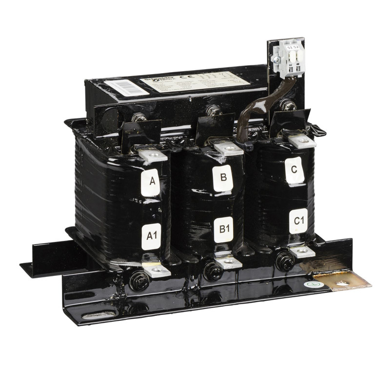 Schneider Reactor SAH detuned reactors_ Anti Harmonic detuned reactor 12.5kvar 210Hz (4.2) 5.7% 50Hz 400V_ [LVR05125A40T]