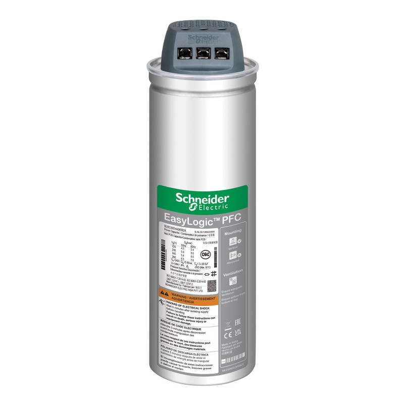 Schneider Capacitor  EasyCan_ EasyCan Capacitor - 28.8/34.6 kvar - 480 V - 50/60Hz_ [BLRCS288A346B48]