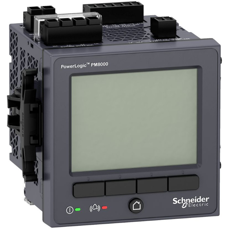 Schneider Meter PM8000_ PowerLogic PM8000 - PM8210 LV DC - Panel mount meter - intermediate metering_ [METSEPM8210]