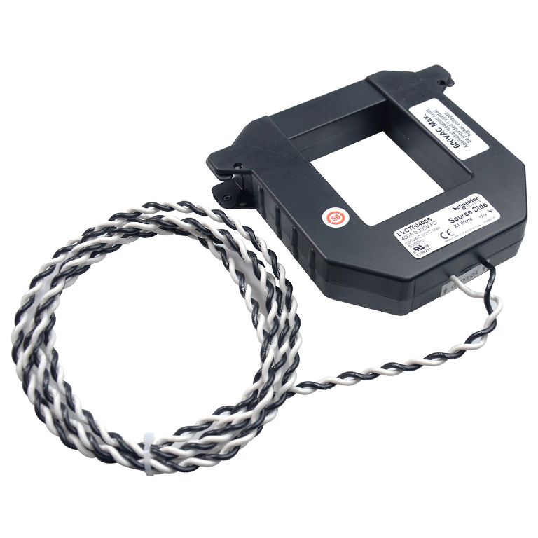 Schneider Transformer BCPM_ LV CT 600 A - 0.333 V output - split core CT - 62 mm x 132 mm_ [LVCT00603S]