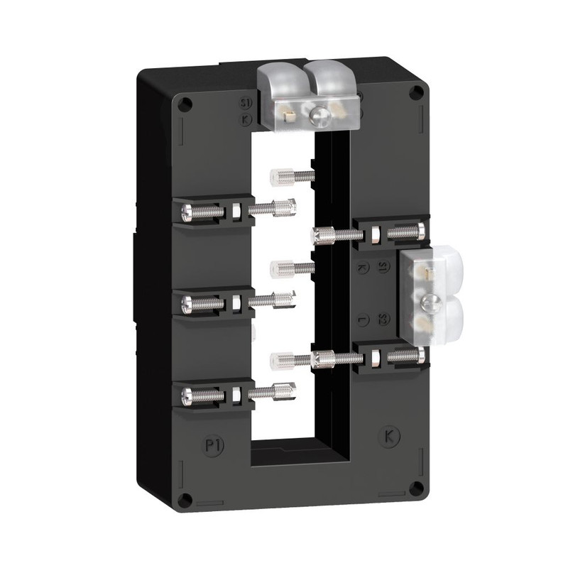 Schneider Transformer Current transformer TI_ current transformer tropicalised 1500 5 double output for bars 38x127_ [METSECT5DB150]