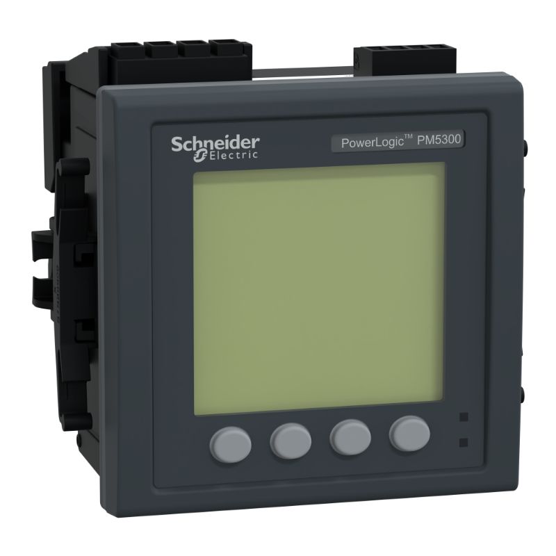 Schneider Meter PM5000_ PM5340 Meter, ethernet, up to 31st H, 256K 2DI/2DO 35 alarms_ [METSEPM5340]