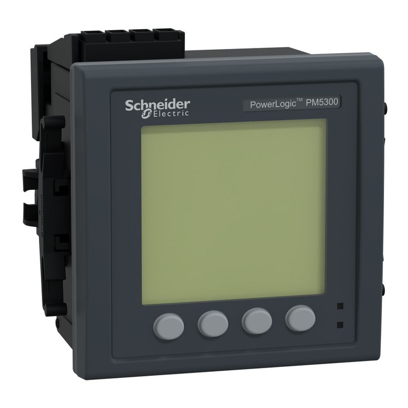Schneider Meter PM5000_ PM5310 Meter, modbus, up to 31st H, 256K 2DI/2DO 35 alarms_ [METSEPM5310]