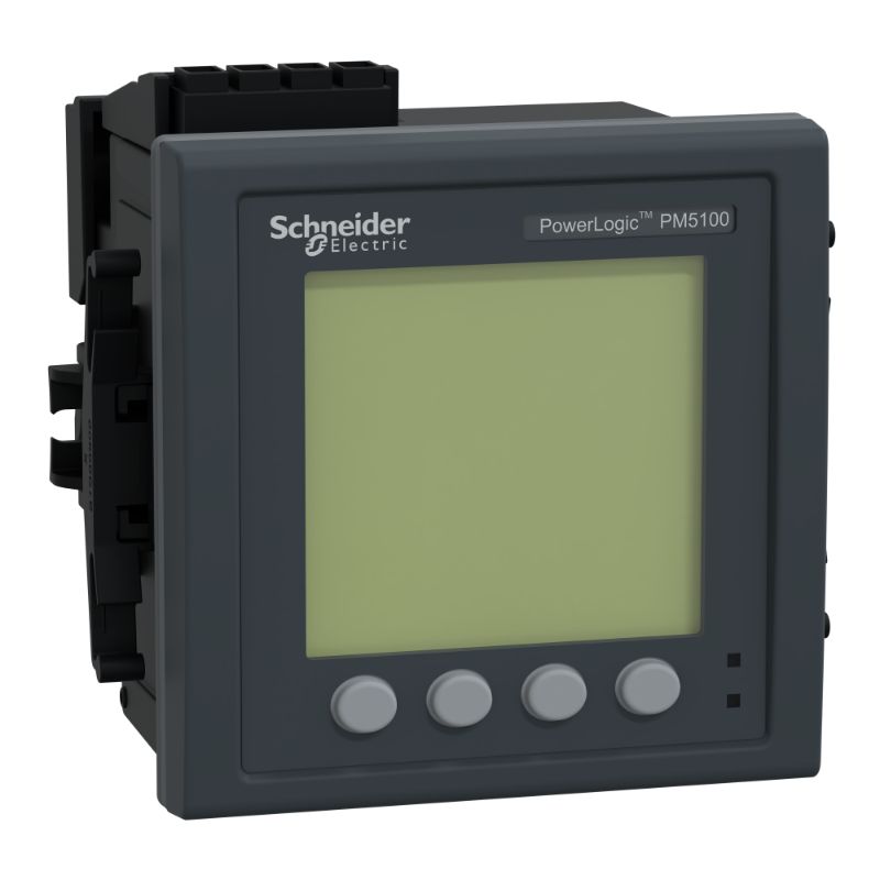 Schneider Meter PM5000_ PM5110 Meter, modbus, up to 15th H, 1DO 33 alarms_ [METSEPM5110]