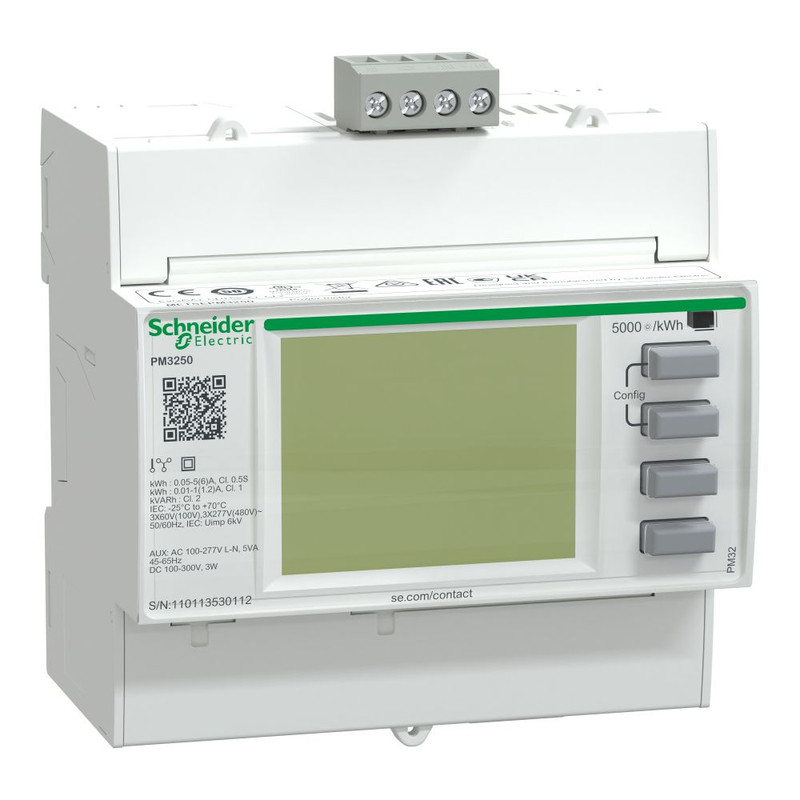 Schneider Meter PM3000_ PM3250 power meter - RS485_ [METSEPM3250]