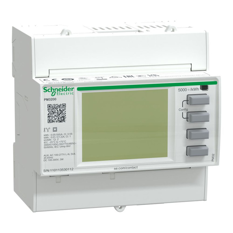Schneider Meter PM3000_ PM3200 power meter_ [METSEPM3200]