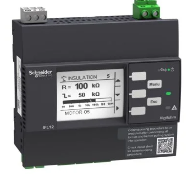 Schneider Fault Locator Vigilohm_ VIGILOHM ADV. 12 CHANNEL FAULT LOCATOR MODBUS HARSH ENVIRONMENT - 100-440VAC/DC_ [IMDIFL12MCT]