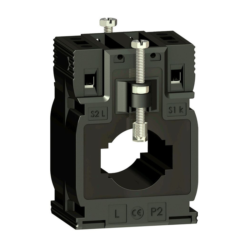Schneider Transformer Current transformer TI_ current transformer tropicalised DIN mount 400 5 cables d. 27 - bars 10x32 15x25_ [METSECT5MA040]