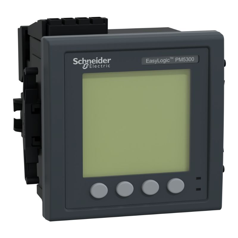 Schneider Meter PM5000_ PM5310R Meter, modbus, up to 31st H, 256K 2DI/2DO 35 alarms, RJ45 LVCT_ [METSEPM5310R]