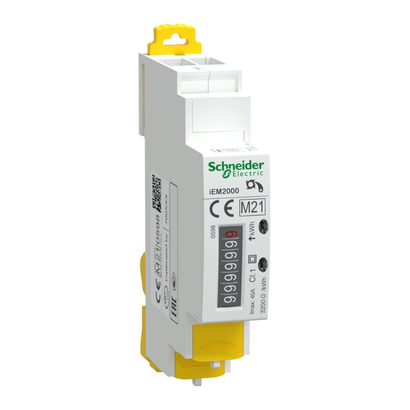 Schneider Meter iEM2000 Series_ modular single phase power meter iEM2000 - 230V - 40A_ [A9MEM2000]