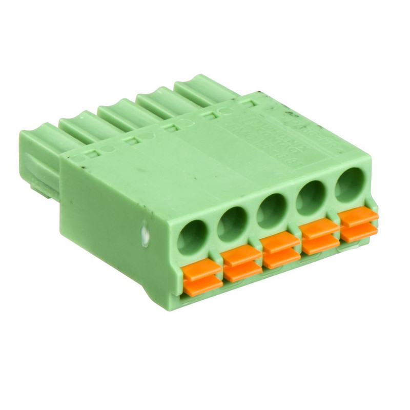 Schneider Breaker Acti 9 iCT_ set of 12 spring connectors 5 pins Ti24_ [A9XC2412]