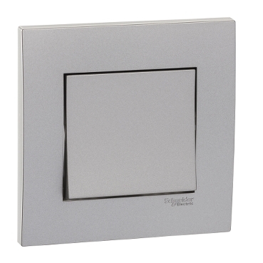 Schneider Switch Vivace_ Vivace White - 2-way plate switch 2 gang_ [KB32R_1_WE]