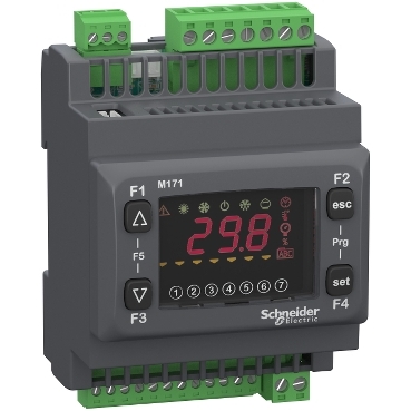 Schneider PLC Modicon M171/M172_ Modicon M171 Optimized Display 14I/O Modbus 100-240Vac_ [TM171ODM14R]