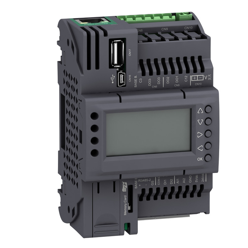 Schneider PLC Modicon M171/M172_ Modicon M172 Performance Display 7 I/Os, Ethernet, Modbus_ [TM172PDG07R]
