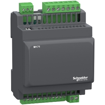 Schneider PLC Modicon M171/M172_ Modicon M171 Optimized Blind 14 I/Os Modbus 100-240Vac_ [TM171OBM14R]