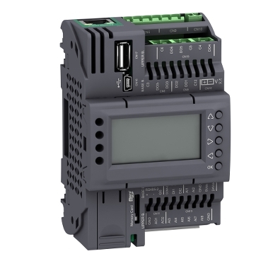 Schneider PLC Modicon M171/M172_ Modicon M172 Performance Display 18 I/Os, Ethernet, Modbus, Solid State Relay_ [TM172PDG18S]