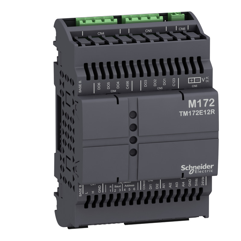 Schneider PLC Modicon M171/172_ Modicon M172 Optimized and Performance expansion 12 I/Os_ [TM172E12R]