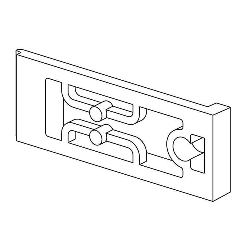 Schneider PLC Modicon M171/172_ Modicon M172 Performance 12 clips-on lock for Panel Mounting_ [TM172AP12PM]