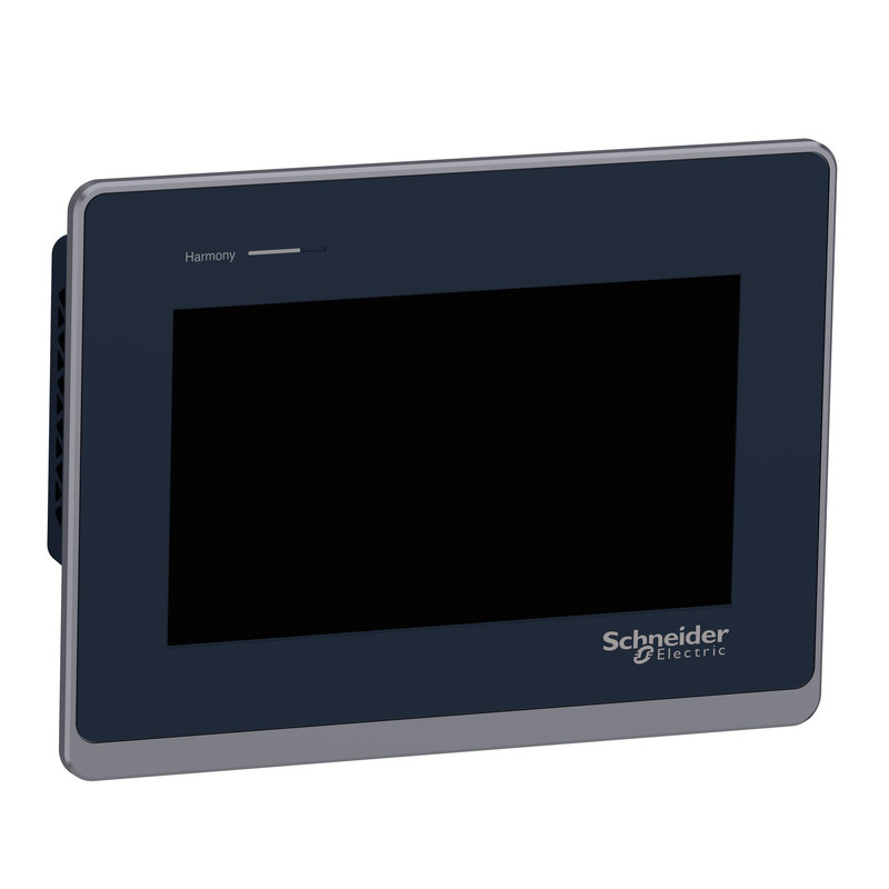 Schneider HMI Harmony STU, STO_ Touch panel screen, Harmony ST6 , 7"W display, 2Ethernet, USB host&device, 24 VDC_ [HMISTW6400]