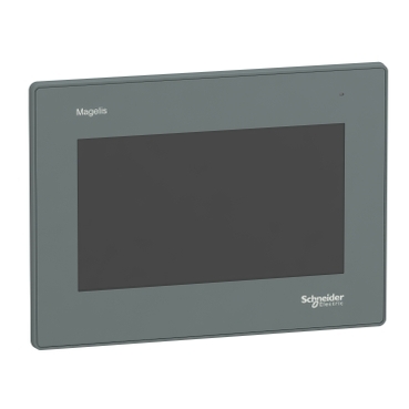 Schneider HMI Magelis Easy GXU_ 7 inch wide screen, Universal model, 2 serial ports,1 Ethernet port, embeddedRTC_ [HMIGXU3512]
