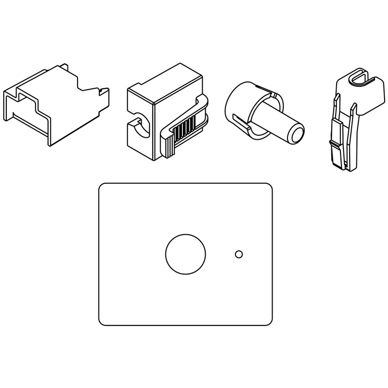 Schneider HMI Magelis STO, STU_ Harmony STO & STU, option kit for 3''5 HMI panel screen_ [HMIZSUKIT]