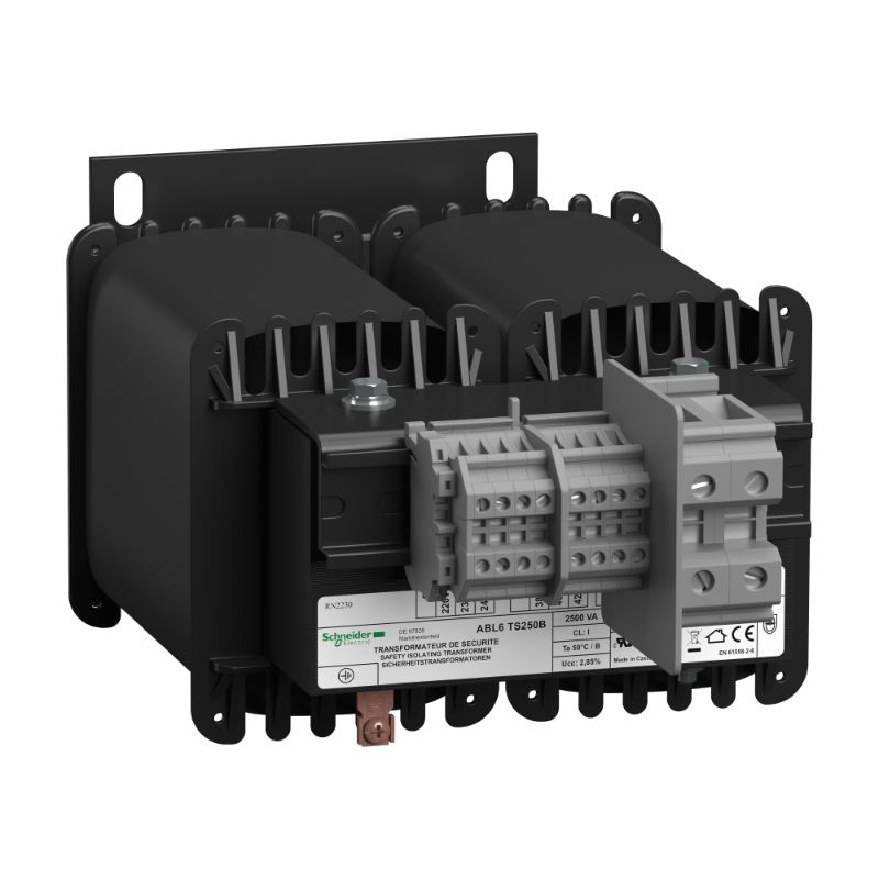 Schneider Transformer Phaseo ABT7, ABL6_ voltage transformer - 230..400 V - 1 x 24 V - 2500 VA_ [ABL6TS250B]