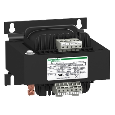 Schneider Transformer Phaseo ABT7, ABL6_ voltage transformer - 230..400 V - 2 x 115 V - 630 VA_ [ABT7PDU063G]