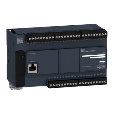 Schneider PLC Modicon M221_ TM221C40U LOGIC CONTROLLER M221-40IO TR.NPN. The Modicon M221 logic controller offers best-in-class performance._ [TM221C40U]