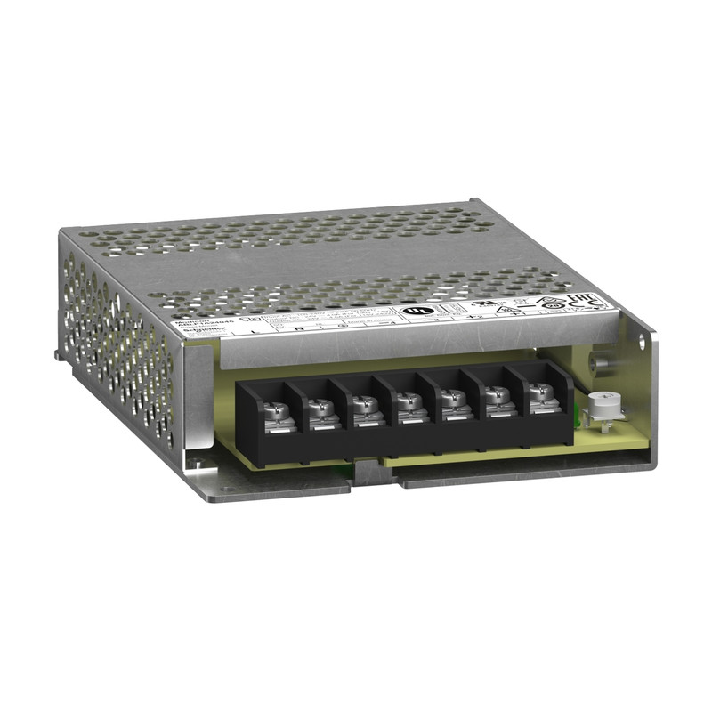 Schneider Power Supply Phaseo ABL1_ Regulated Power Supply, 100...240V AC, 24V 4.5A, single phase, Panel Mount_ [ABLP1A24045]