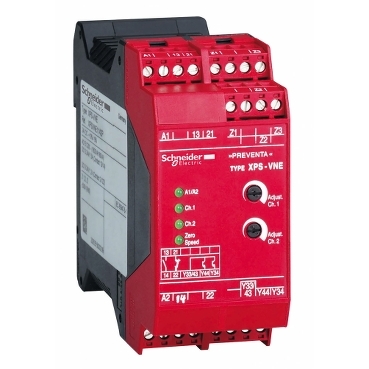 Schneider Signaling Preventa XPS_ module XPSVN - zero speed detection - 230 V DC for motor power supply <= 60 Hz_ [XPSVNE3742P]