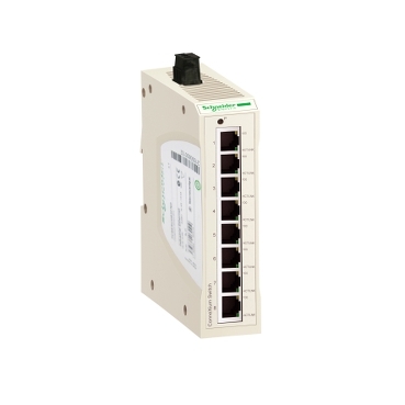 Schneider Ethernet Switch ConneXium - Ethernet_ ConneXium Unmanaged Switch - 8 ports for copper_ [TCSESU083FN0]