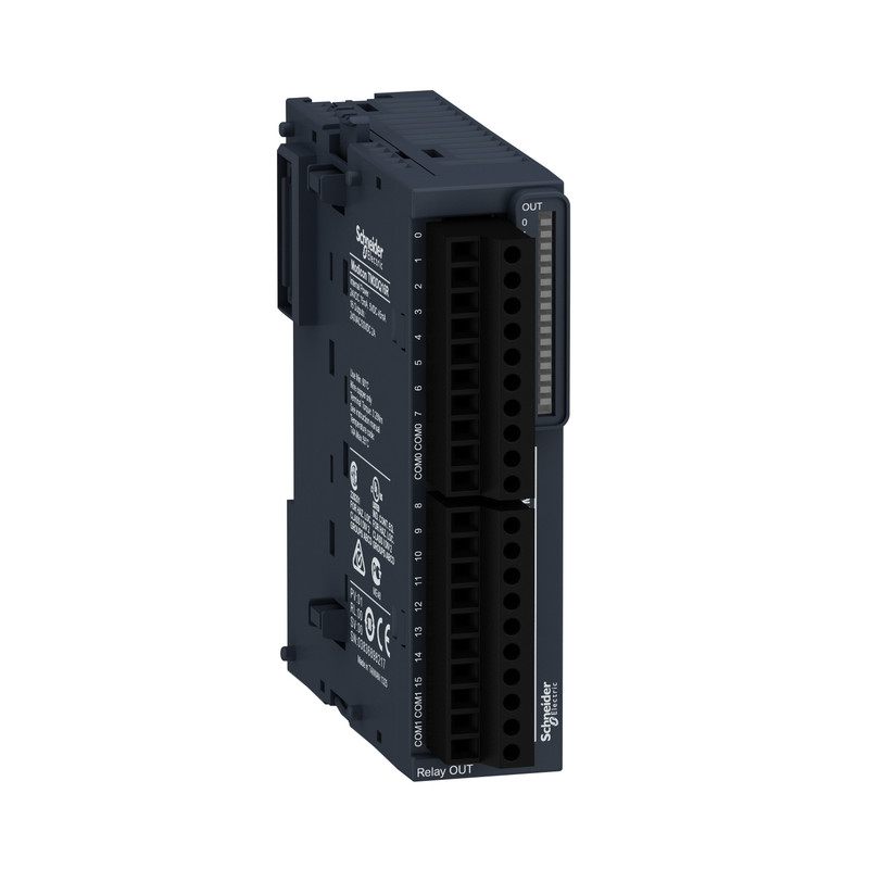 Schneider PLC Modicon M241_ module TM3 - 16 outputs relays_ [TM3DQ16R]