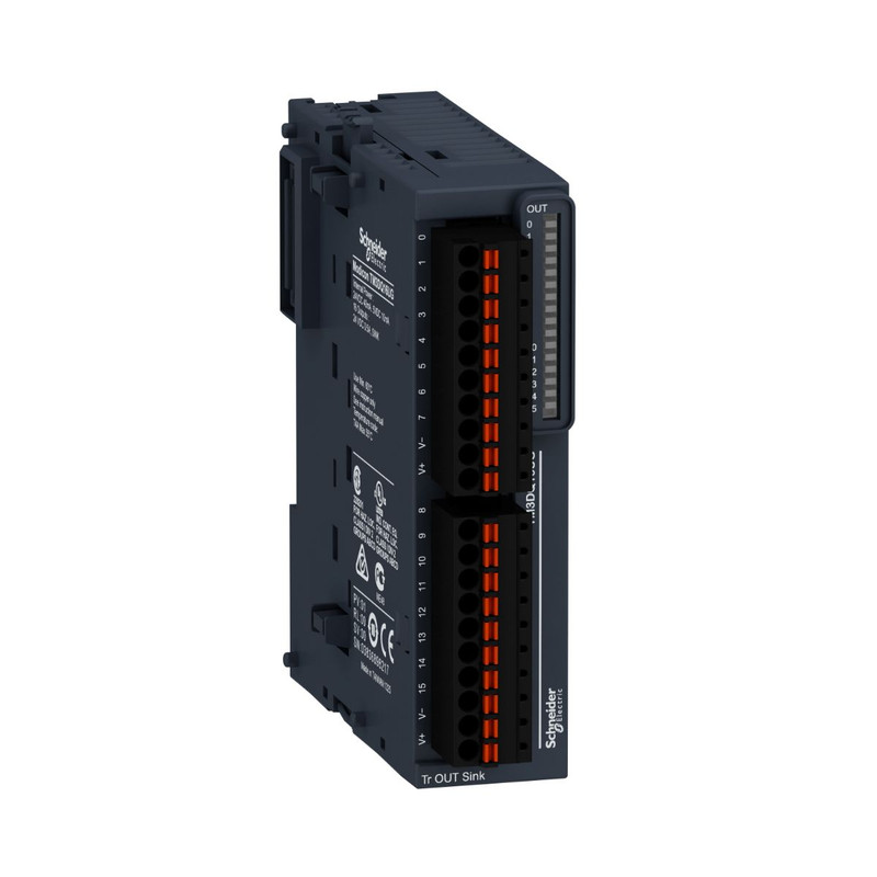 Schneider PLC Modicon TM3_ module TM3 - 16 outputs transistor NPN spring_ [TM3DQ16UG]