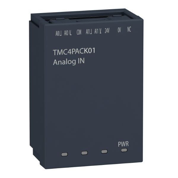 Schneider PLC Modicon M241_ Analogue input cartridge, Modicon M241, packaging 2 analog inputs_ [TMC4PACK01]