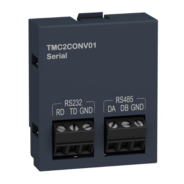 Schneider PLC Modicon M221_ cartridge M221 - conveying 1 serial line - I/O extension_ [TMC2CONV01]