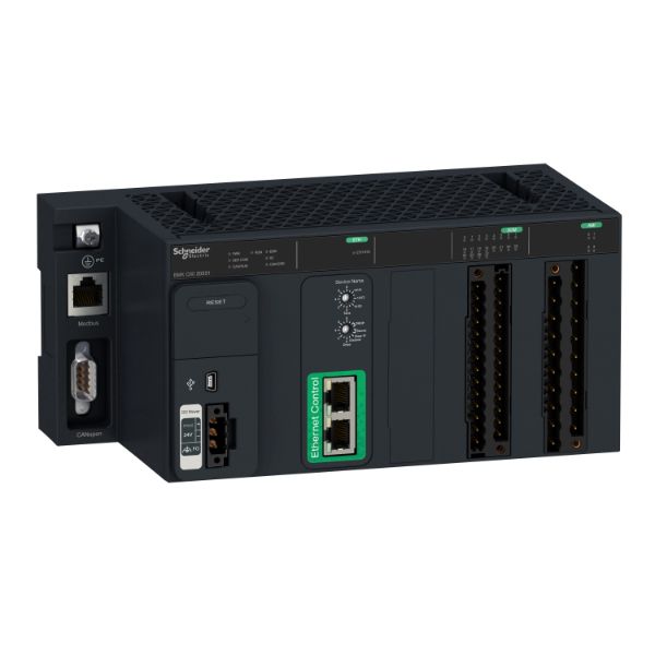Schneider PLC Modicon M580_ Modicon MC80, Controller, 8 DI, 12 DO, 4 AI_ [BMKC8020301]