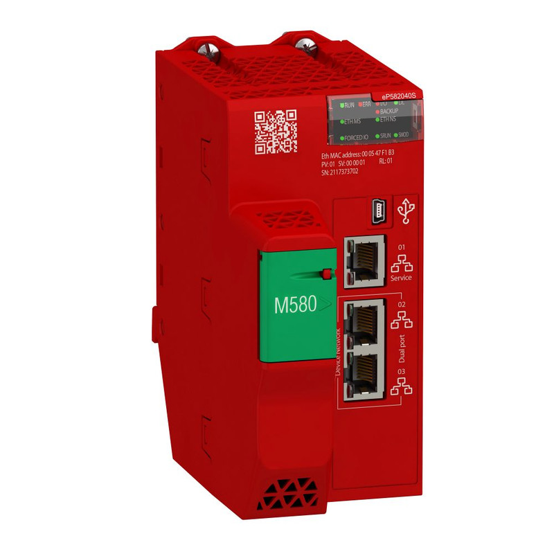 Schneider PLC Modicon M580_ Processor module, Modicon M580, Safety SIL3, Level 2, Remote_ [BMEP582040S]
