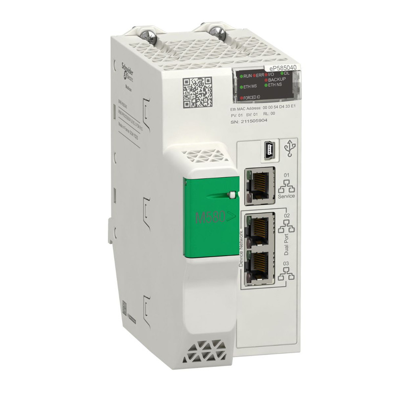 Schneider PLC Modicon M580_ Processor module, Modicon M580, Level 5, Remote_ [BMEP585040]