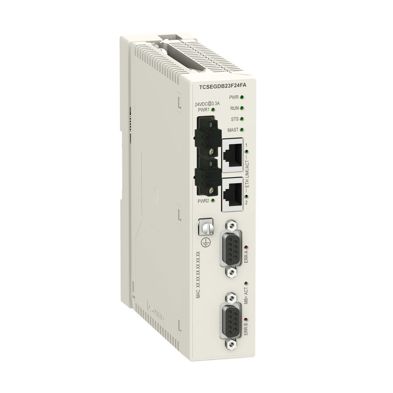 Schneider PLC Modicon M340_ Modbus Plus proxy module, Modicon M340 automation platform, for PLC, coated_ [TCSEGDB23F24FK]