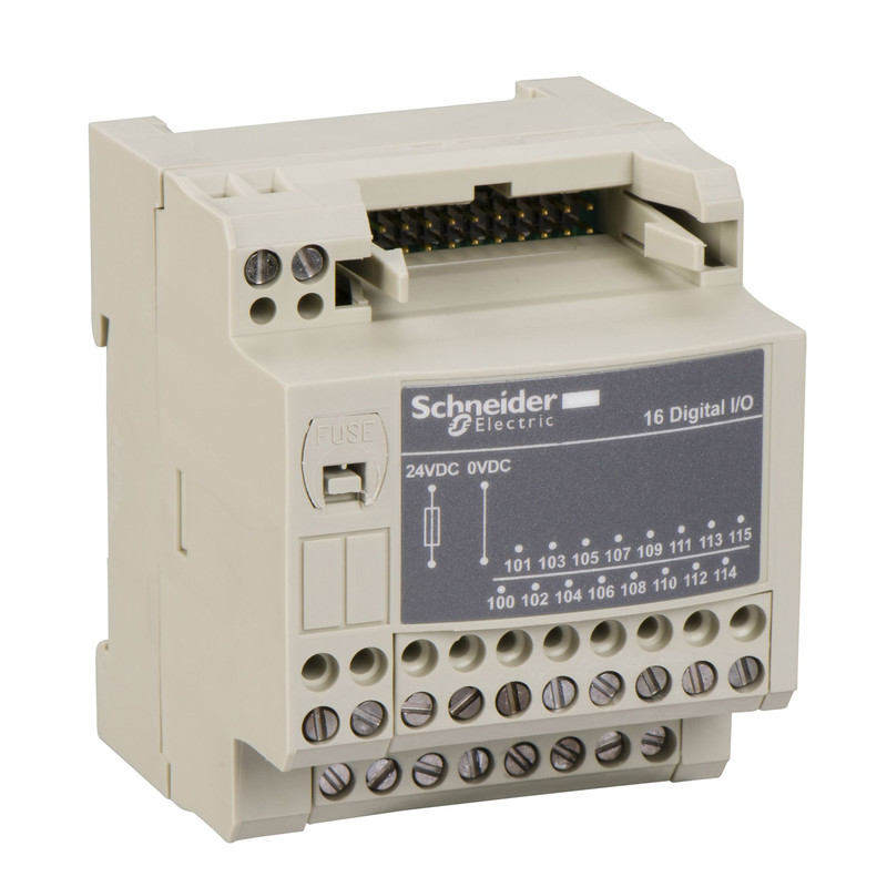 Schneider PLC Modicon ABE7_ passive connection sub-base ABE7 - 16 inputs or outputs - Micro/Premium cable 2m_ [ABE7H20E200]