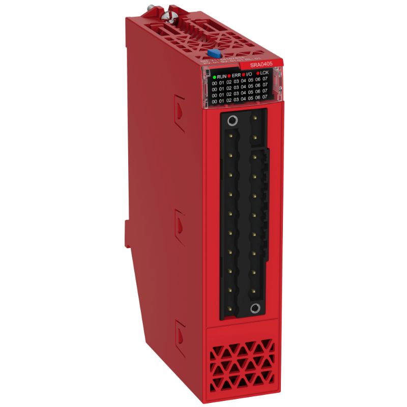 Schneider PLC Modicon M340_ discrete output module - 4 outputs - relay - Safety_ [BMXSRA0405]