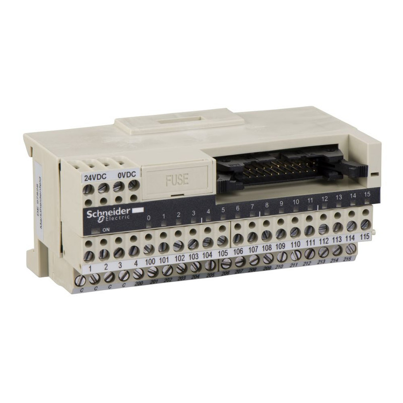 Schneider PLC Modicon ABE7_ passive connection sub-base ABE7 - 16 inputs or outputs - Led_ [ABE7H16C21]