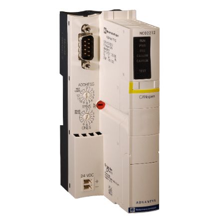 Schneider PLC Modicon STB_ standard Network Interface Module STB - CANopen bus - 1 Mbit/s_ [STBNCO2212]
