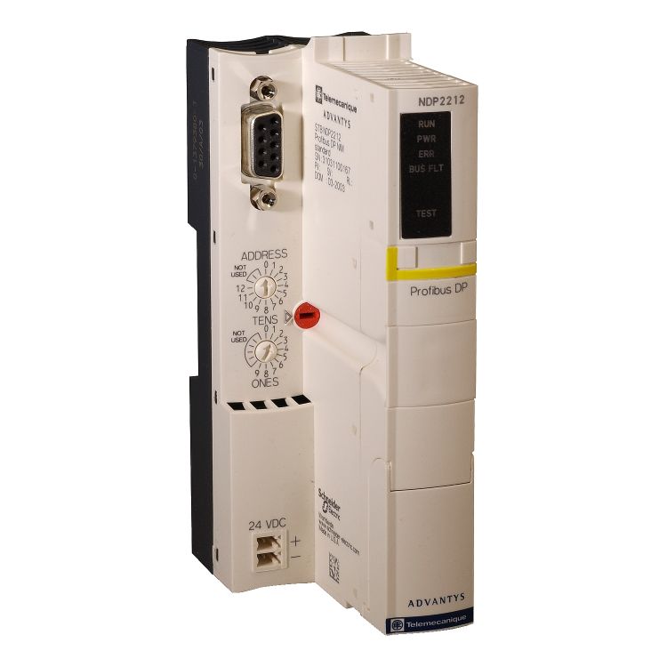 Schneider PLC Modicon STB_ standard Network Interface Module STB - Profibus DP - 9.6 kbit/s_ [STBNDP2212]